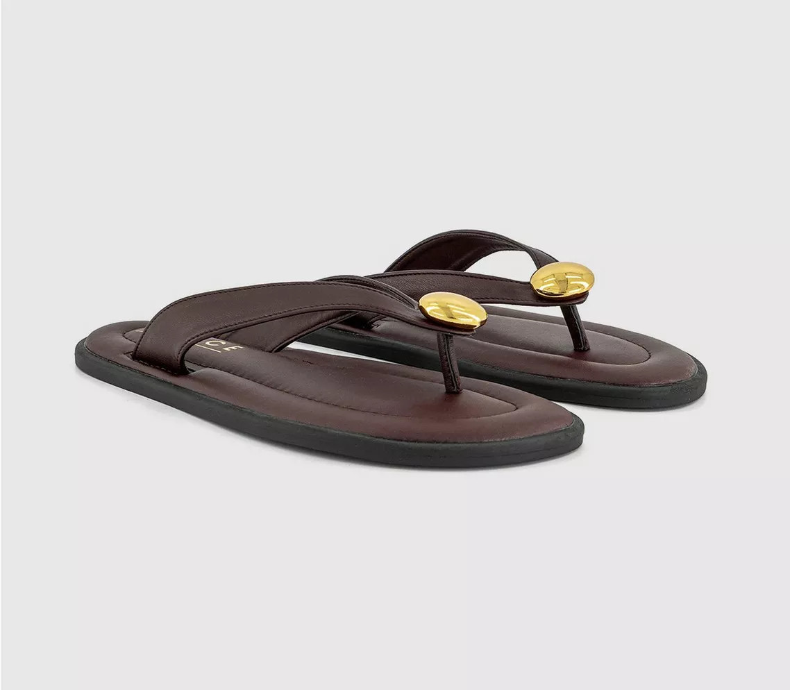 Sardinia Hardware Toe Post Sandals | Office Shoes (UK)