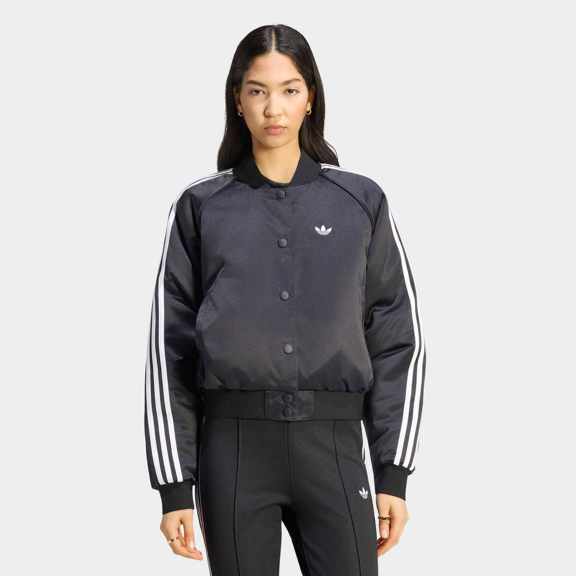 adidas Originals Women's Satin SST Bomber Jacket | DICK'S Sporting Goods