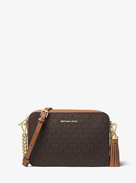 Ginny Medium Logo Crossbody Bag | Michael Kors US