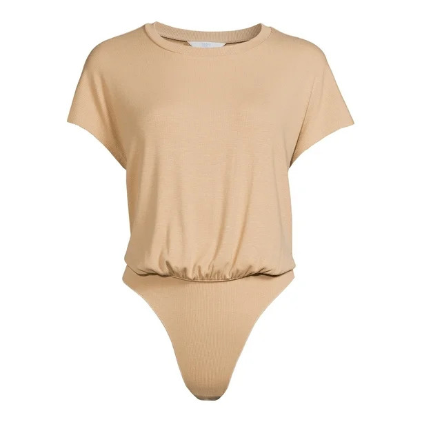 Time and Tru Women's Drop-Shoulder Bodysuit | Walmart (US)