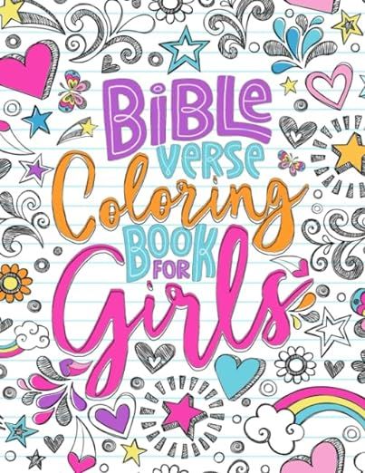 Bible Verse Coloring Book for Girls     Paperback – Coloring Book, May 25, 2020 | Amazon (US)