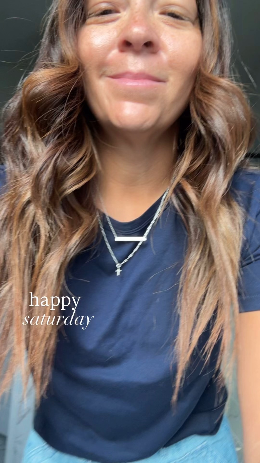 the summer wardrobe on repeat! these 100% cotton tshirts are elite! i’m in a small!