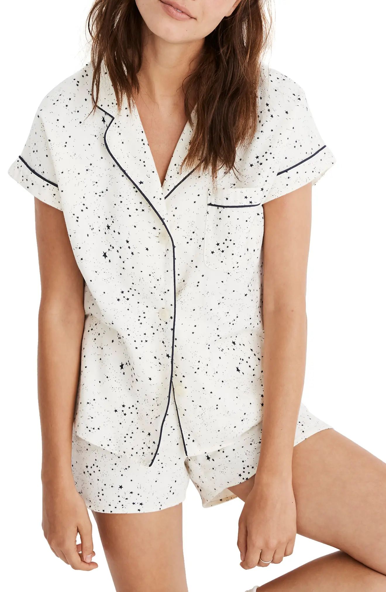 Madewell Flannel Bedtime Pajamas | Nordstrom