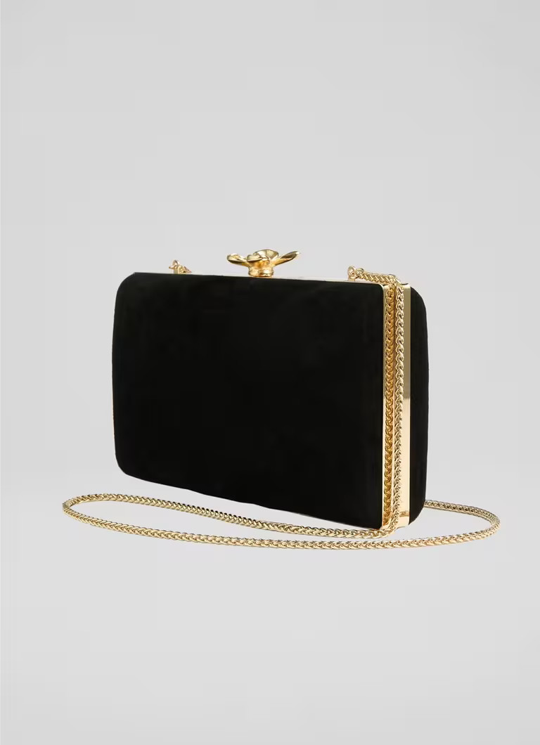 Posie Black Clutch Bag | L.K. Bennett (UK)