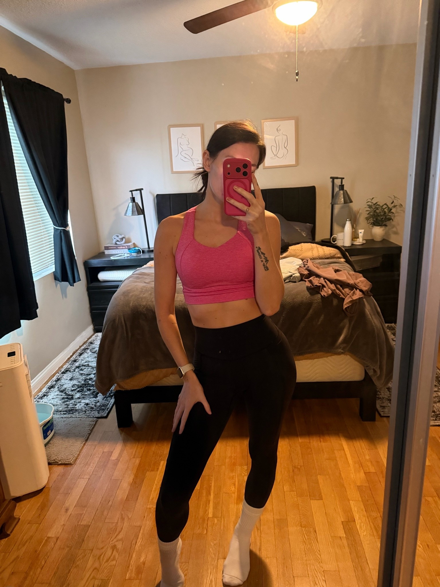 Workout fit- they don’t have this color of leggings in stock but tagged the style in a different color

#LTKfitnessgoals #LTKselfcare