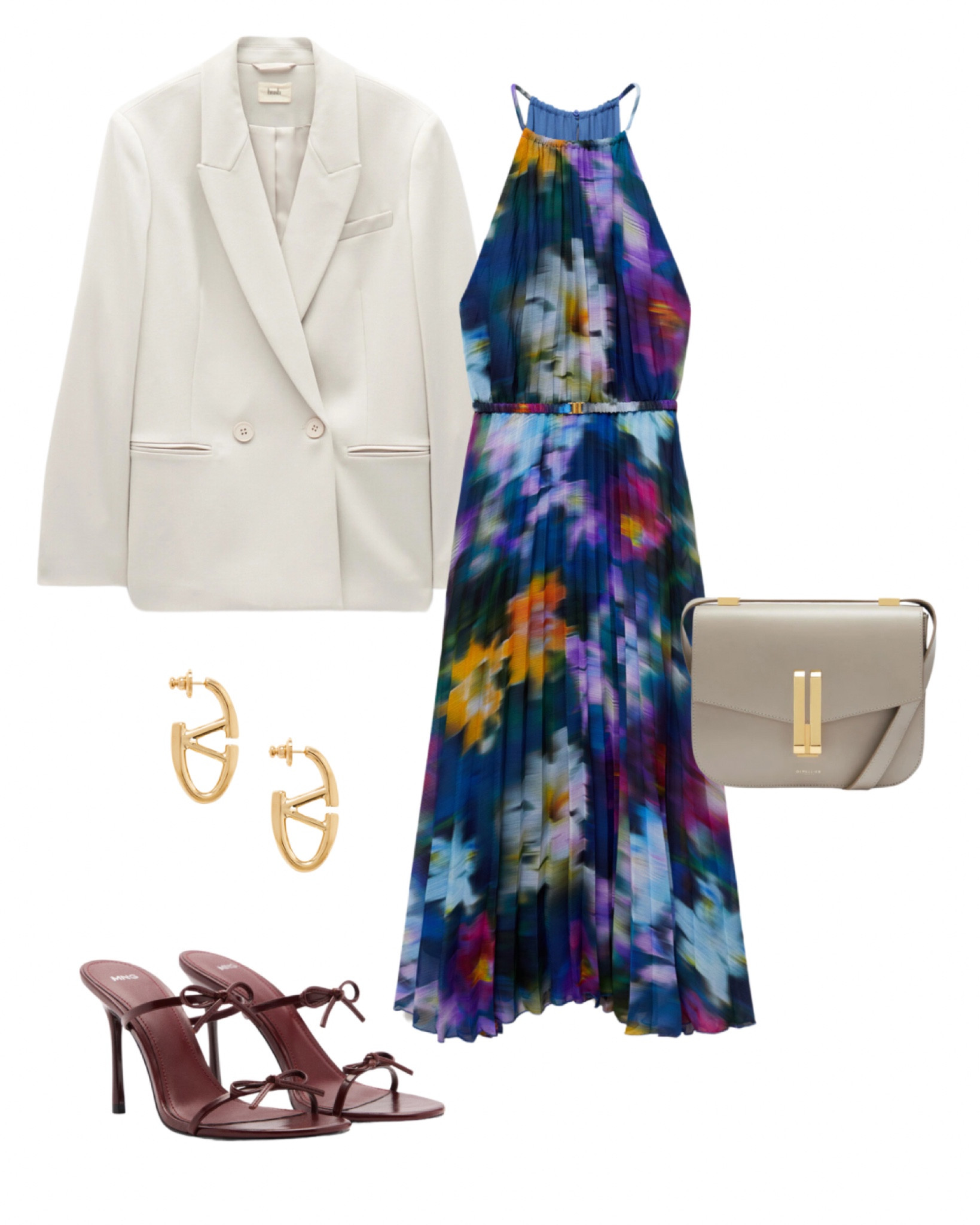 Floral dress, occasion dress, white blazer

#LTKOver40 #LTKMidsize #LTKParties