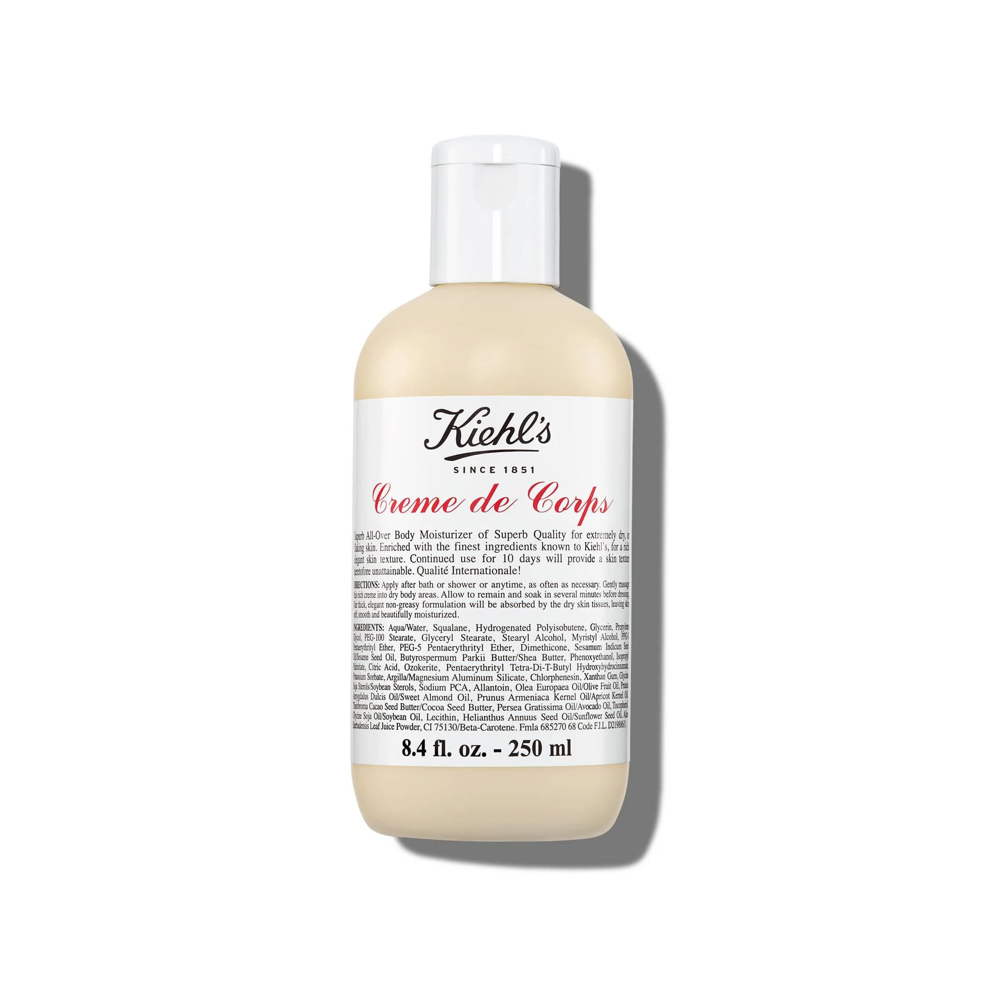 Creme de Corps | Refillable Lotion with Cocoa Butter | Kiehl’s | Kiehl's