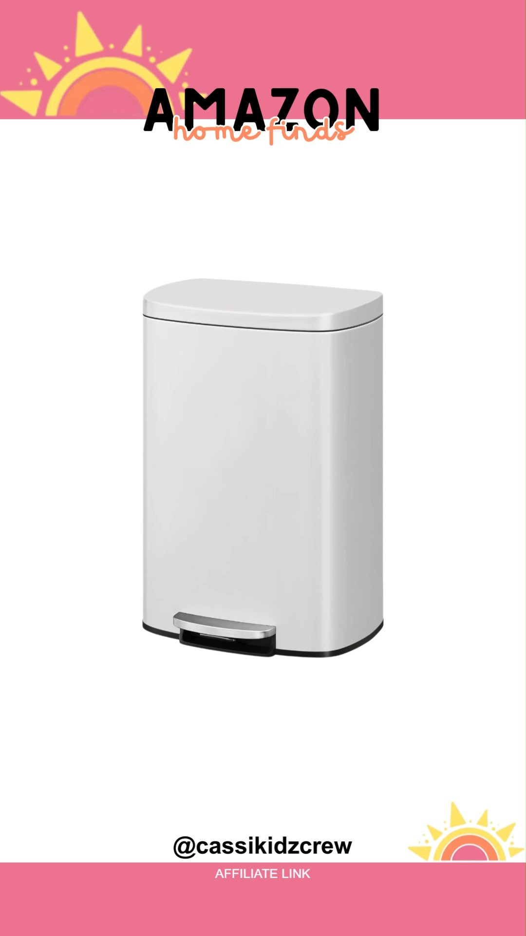Keep kitchens neat and modern with the Garvee 13 gal / 50 L Metal Trash Can, a durable design with lid that makes everyday cleanup stylish, simple, and efficient. 🗑️✨🏠  

#GarveeTrashCan #KitchenTrashCan #MetalTrashCan #HomeEssentials #KitchenOrganization #HouseholdSupplies #DurableDesign #TrashBin #HomeCleaning #ModernKitchen 

 #LTKdayinmylife #LTKHome #LTKSaleAlert