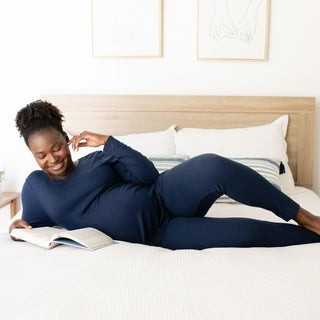 Bella Ribbed Maternity Pajama Set | Kindred Bravely