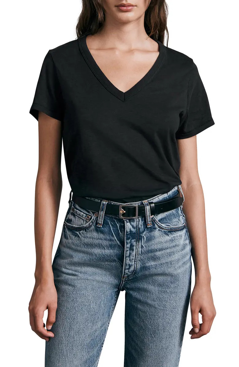 The Vee Slub Cotton T-Shirt | Nordstrom