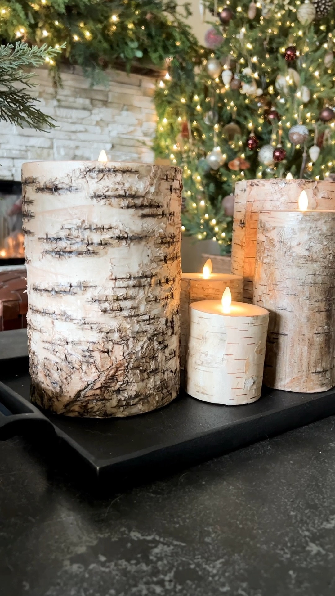 The easiest show stopping centerpiece 🙌

Flameless and worry-free, the flickering looks just like the real thing! The bark-like texture of birch gives it seasonal charm and a cozy, natural feel. Just set it on the timer and let it glow.


candle, flameless, tabletop, coffee table, dining room, dinner party, Christmas, Christmas decor, holiday decor, Christmas party, rustic, diy, neutral 

#LTKHome #LTKHoliday #LTKVideo