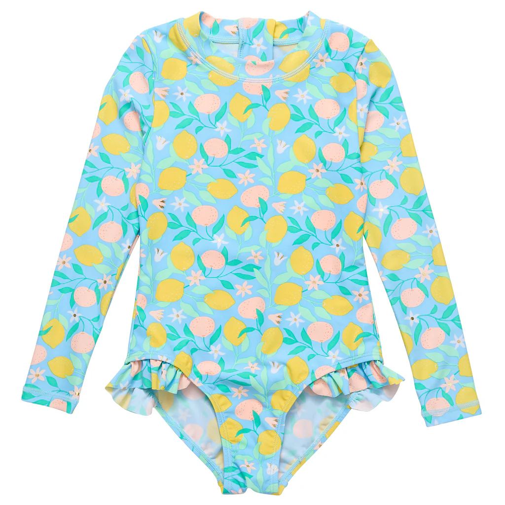 Lemon Drops LS Surf Suit | Snapper Rock Swimwear