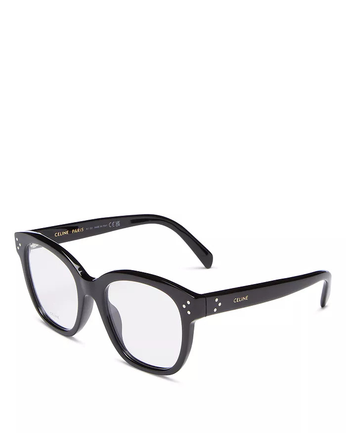 Bold 3 Dots Square Eyeglasses, 53mm | Bloomingdale's (US)