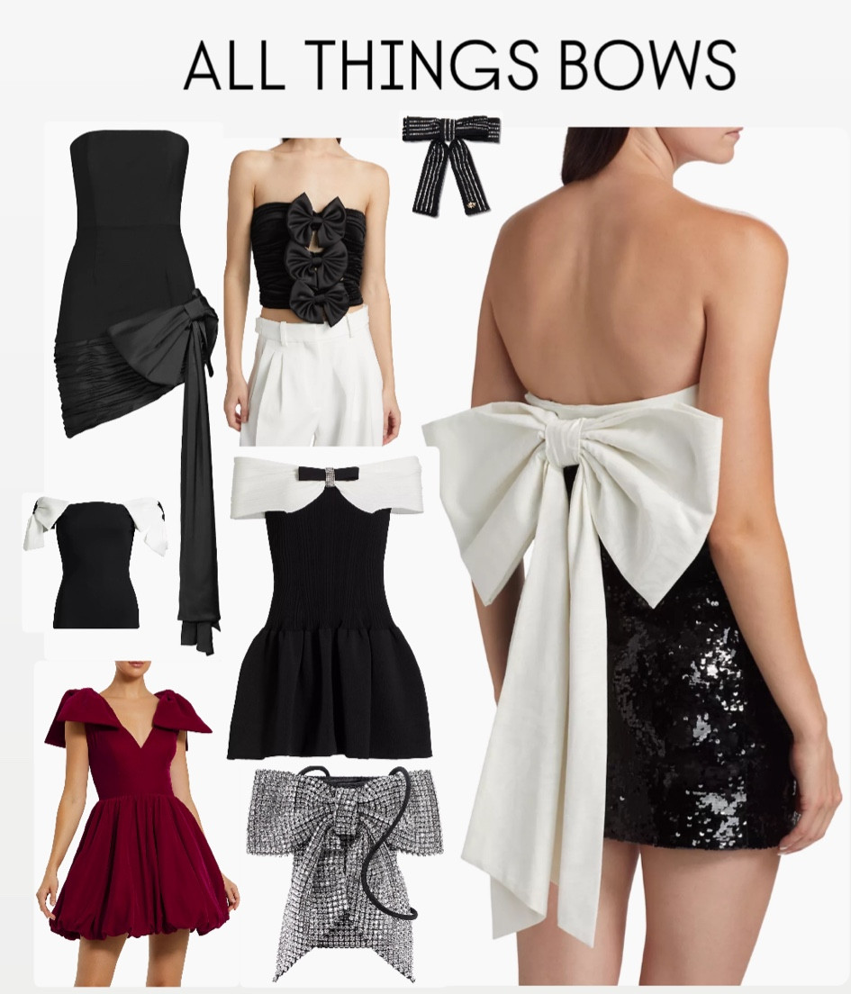 All things bows for this holiday season 

#LTKParties #LTKHoliday #LTKStyleTip