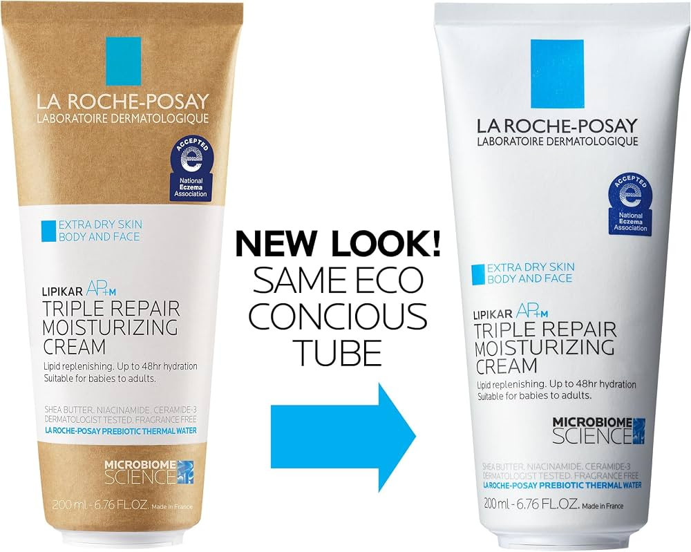 Amazon.com: La Roche-Posay Lipikar AP+ Triple Repair Moisturizing Cream, Face & Body Lotion For D... | Amazon (US)