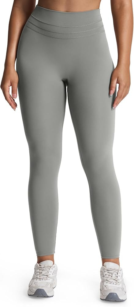 Aoxjox High Waisted Workout Leggings for Women Scrunch Tummy Control Luna Buttery Soft Yoga Pants... | Amazon (US)