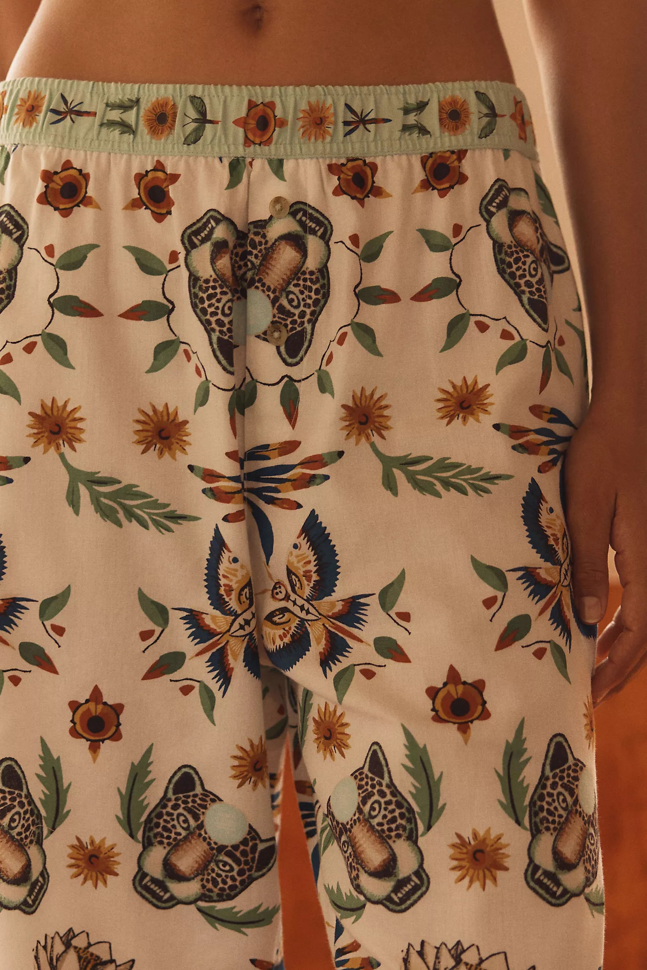 LyreBird Cloud Flannel Pajama Pants | Anthropologie (US)