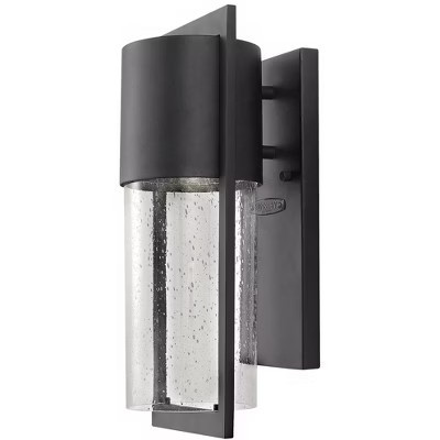 Hinkley Shelter 15 1/2" High Modern Black LED Outdoor Wall Light | Target