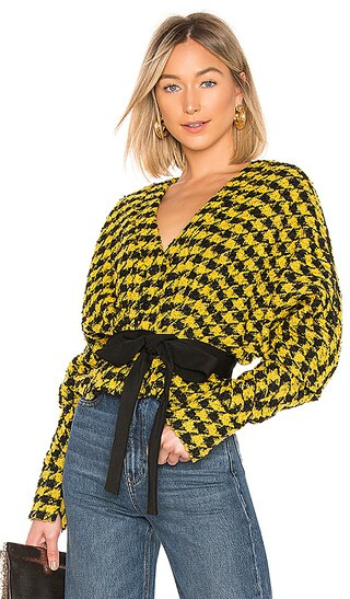 House of Harlow 1960 X REVOLVE August Top in Yellow & Black | Revolve Clothing (Global)