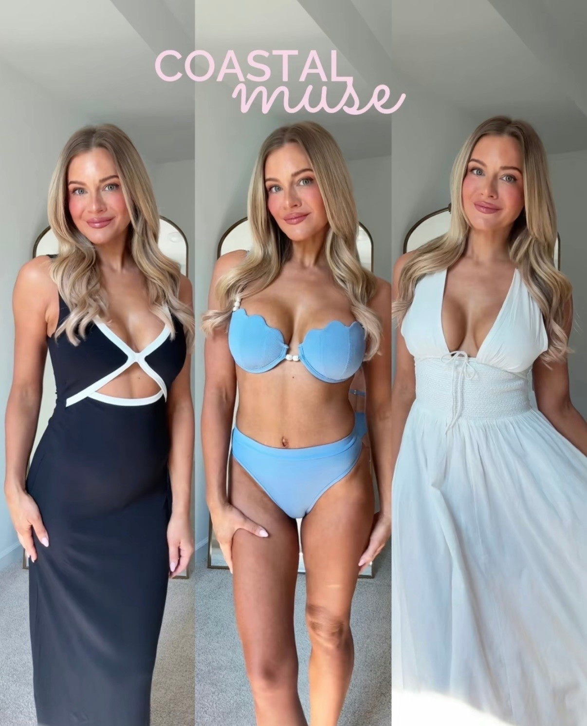 3 levels of summer goddess with @lspace 🐚🪸🌑 #LSPACE #LSPACESwim #SummerStyle #ResortWear #VacationOutfits

#LTKTravel #LTKSeasonal #LTKSwim