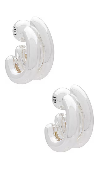 Florence Earrings in Silver | Revolve Clothing (Global)