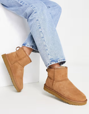 UGG classic mini ii boots in chestnut | ASOS | ASOS (Global)