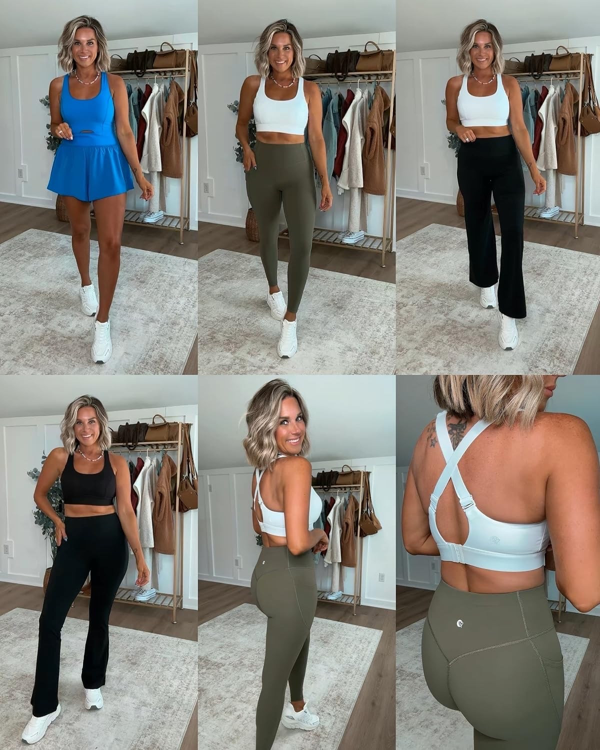 Supportive, flattering, and budget-friendly? That’s the kind of athleisure I can get behind. 🙌 I’m in a size small in all bottoms and medium sports bra, small romper. I’m 5’6 143lbs 34C

#LTKActive #LTKfitnessgoals #LTKSaleAlert