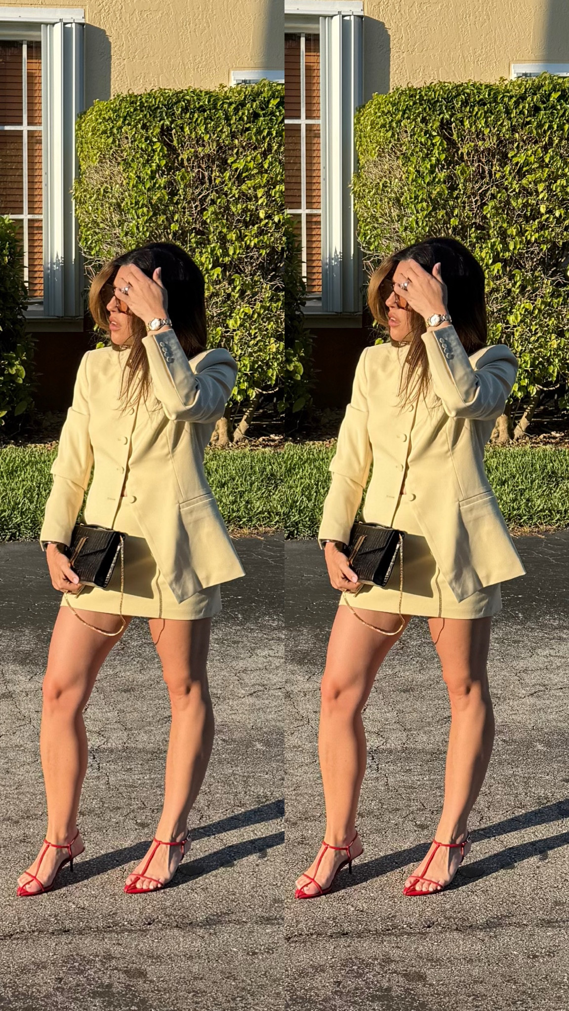 Date night 💛

Purchased both blazer and skort in XS

#LTKcanada #LTKstyletip #LTKdatenight