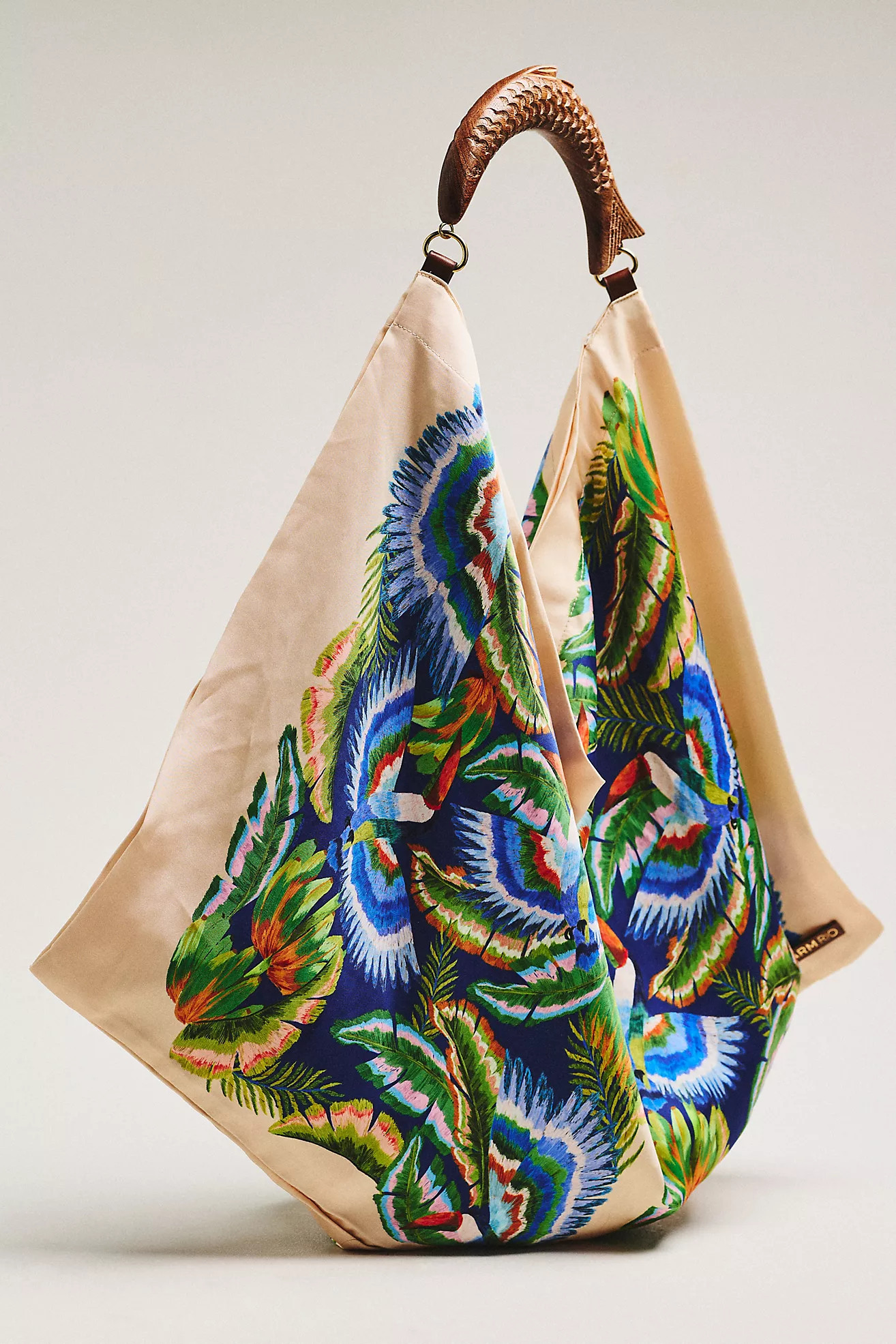 Farm Rio Satin Scarf Medium Bag | Anthropologie (US)
