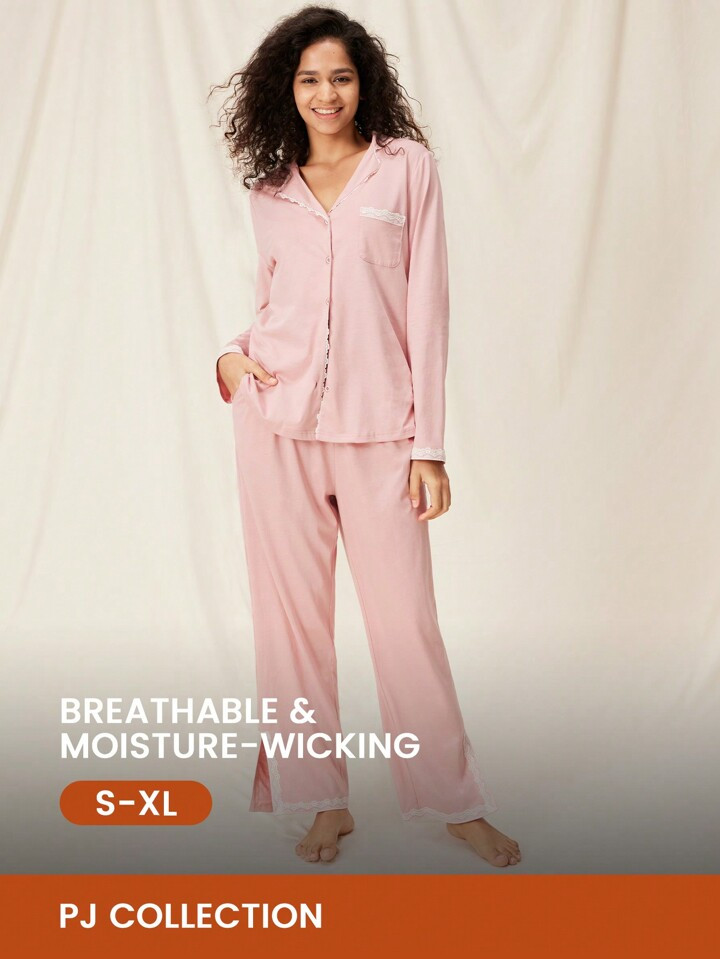 LUVLETTE Pajama Set | SHEIN