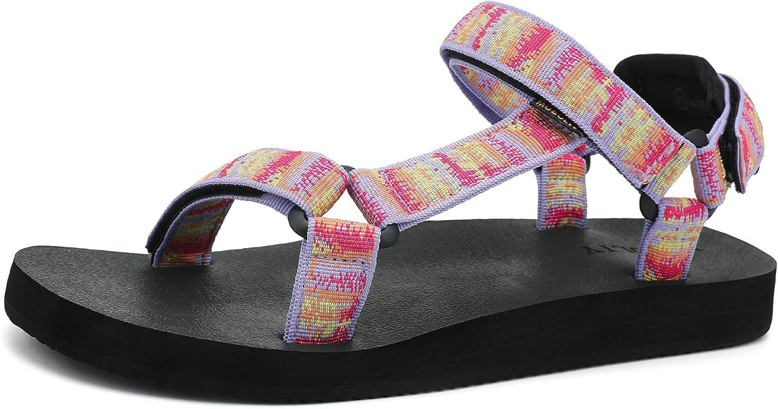 Women's Original Sandals Comfortable Quick-Drying Casual Sport Sandal Walking Hiking Water Sandal... | Amazon (US)