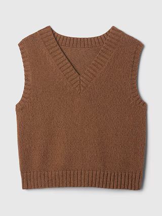 Oversized Sweater Vest | Gap (US)