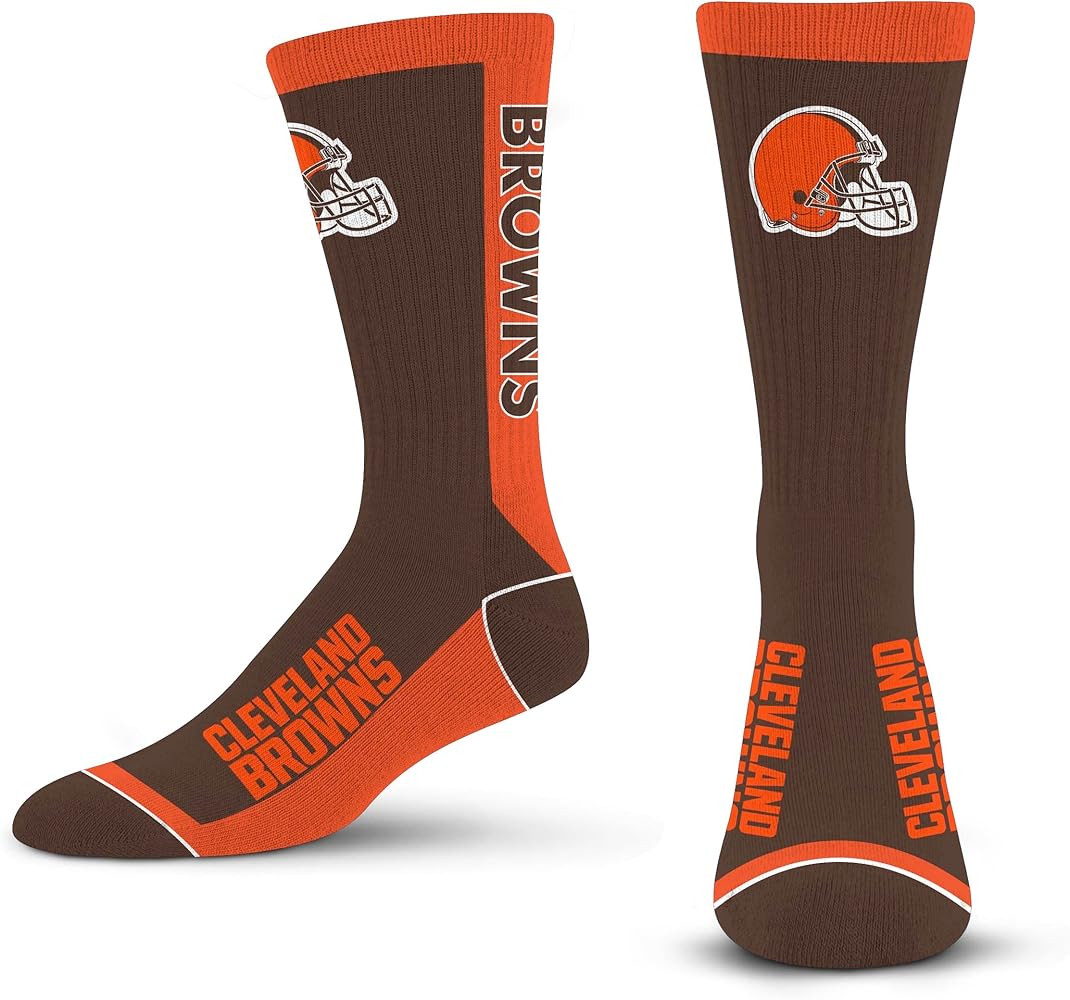 For Bare Feet MVP Crew Sock NFL Large | Amazon (US)