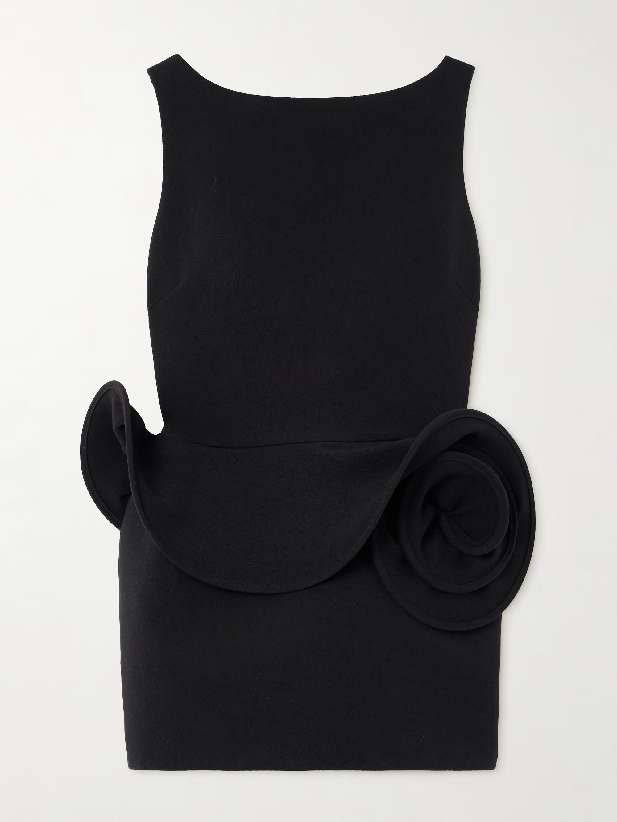Open-back crepe mini dress | NET-A-PORTER (US)