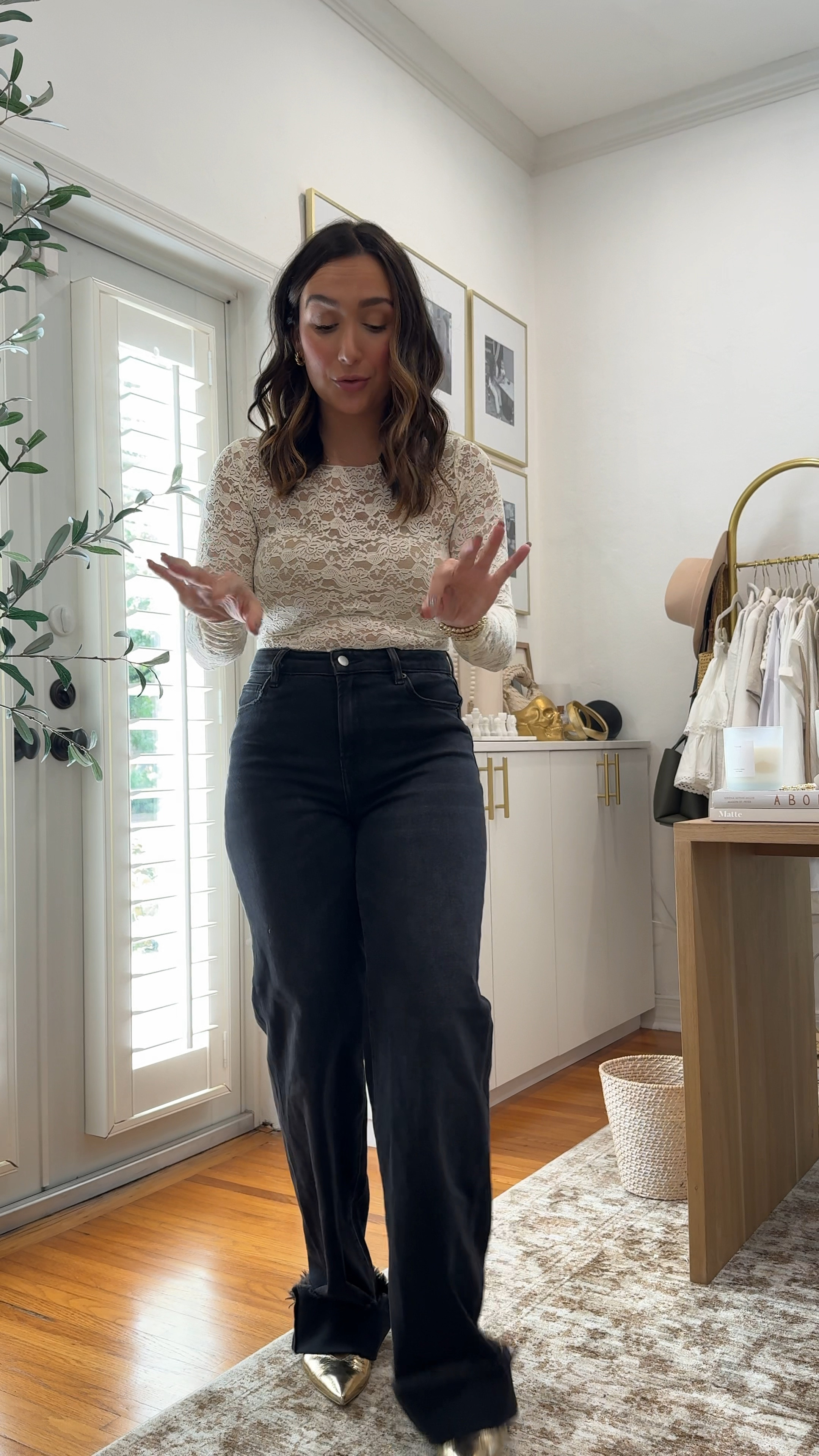 Size small bodysuit (could’ve done medium) and 28 jeans. Use code LAURENPSAVE25 

#LTKFindsUnder100 #LTKFindsUnder50