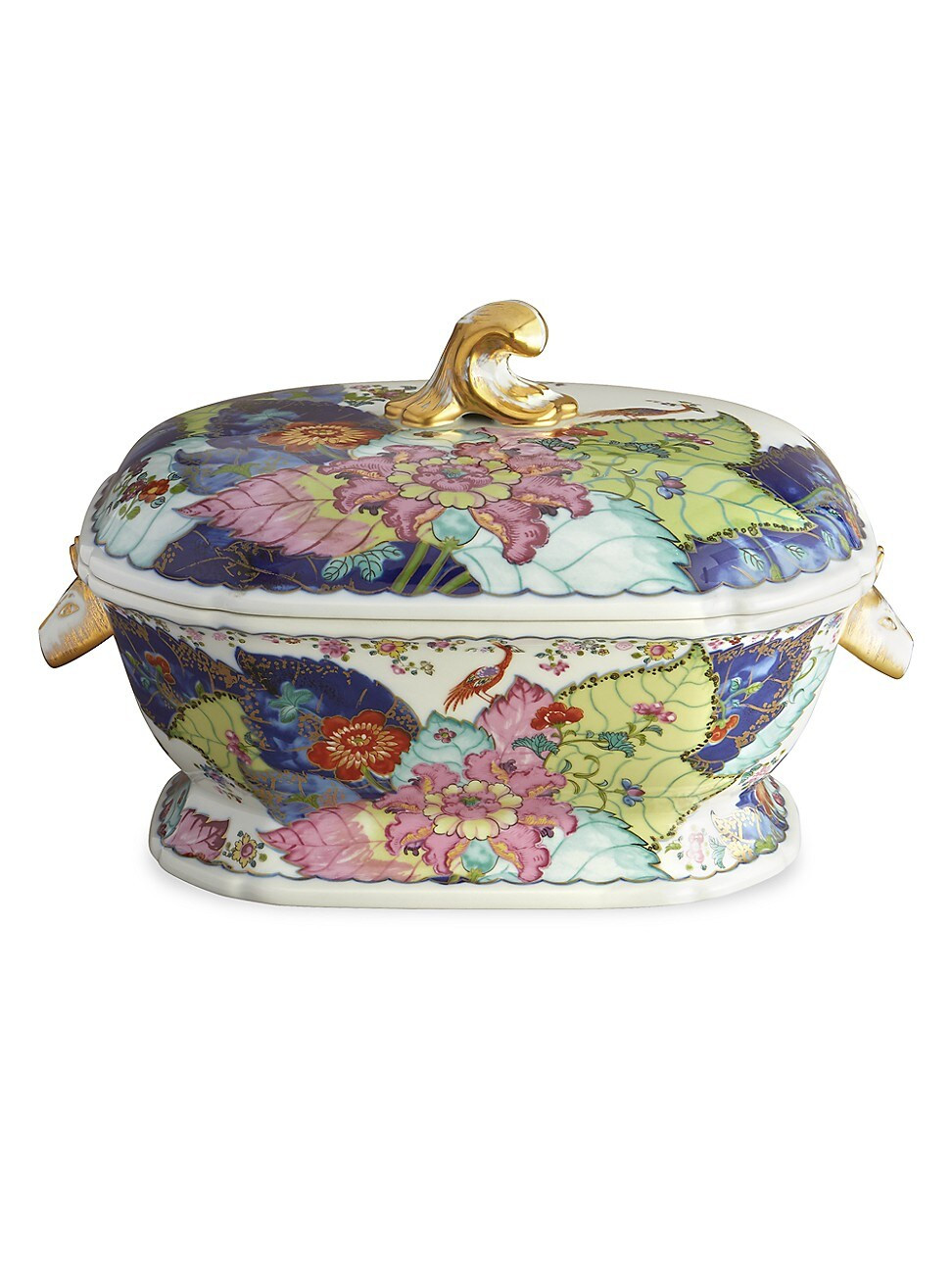 Tobacco Leaf Octagonal Soup Tureen | Saks Fifth Avenue