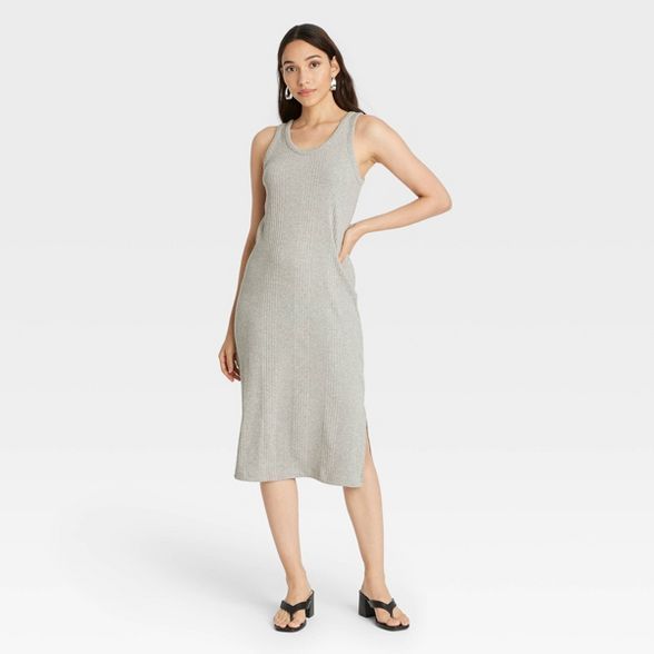 Women's Rib Knit Tank Dress - A New Day™ | Target