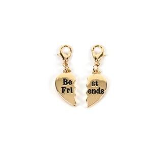 Gold Best Friends Heart Charm Set by Bead Landing™ | Michaels | Michaels Stores