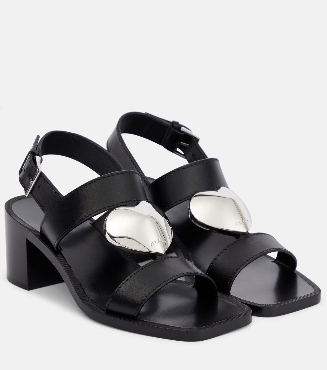 Le Cœur leather sandals | Mytheresa (UK)