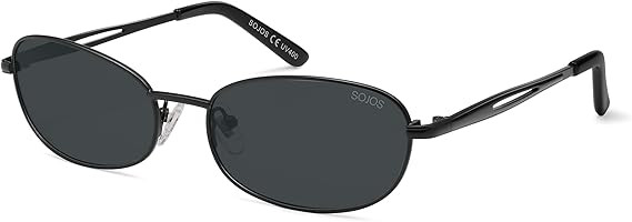 SOJOS Retro Oval Sunglasses for Women Men Polarized Trendy Narrow Shades UV400 Womens Mens Sun Gl... | Amazon (US)