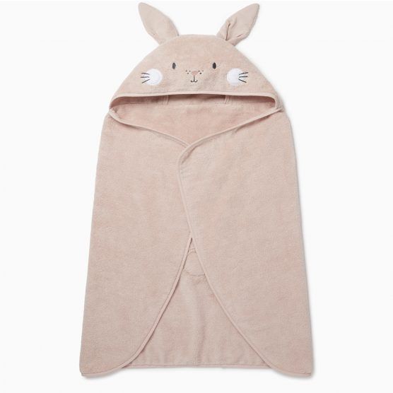 MORI Organic Toddler Bunny Hooded Towel | The Tot