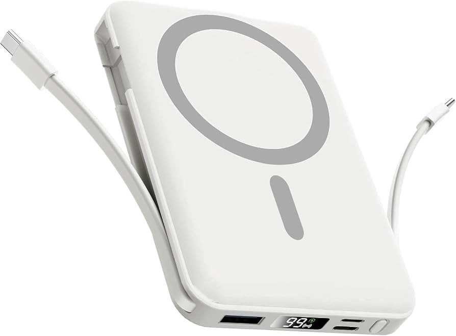 for Magsafe Power Bank, 10000mAh Magnetic Power Bank with USB-C Cable and PD 20W USB C Fast Charg... | Amazon (US)