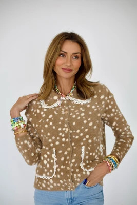 Deer To Dream Cardigan XLarge | Poppy & Pine