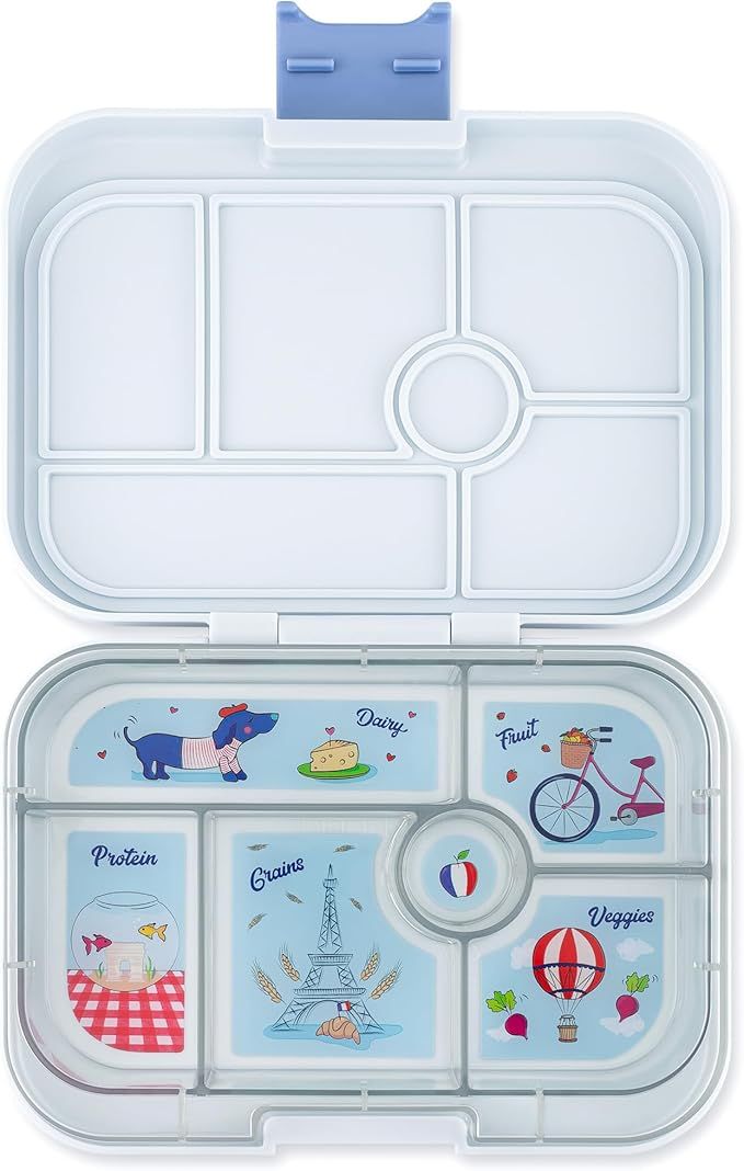 Yumbox® Original Leakproof Bento Lunch box for Kids, 5 Compartments + Dip Well, Easy-Open Latch,... | Amazon (US)