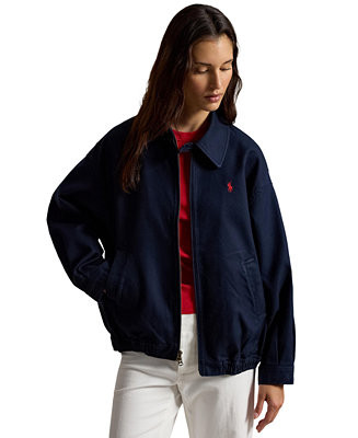 Women's Long-Sleeve Bomber Jacket | Macy's