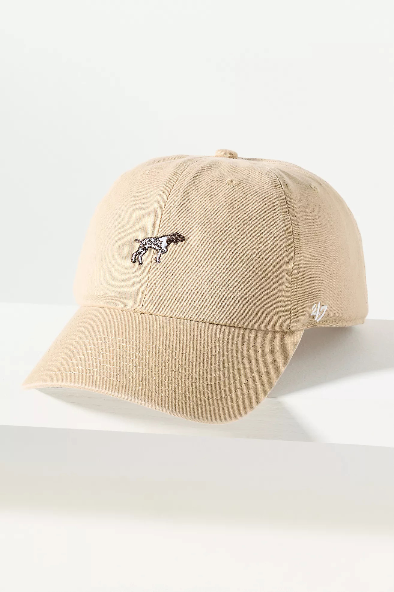 '47 Embroidered Dog Icon Baseball Cap | Anthropologie (US)