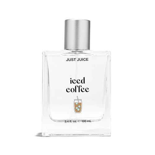 Just Juice Iced Coffee - Creamy and Sweet Gourmand Perfume for Women and Men with Oat Milk, Coffee Bean, Vanilla Cold Foam, Amber Notes - 3.4 oz | Amazon (US)