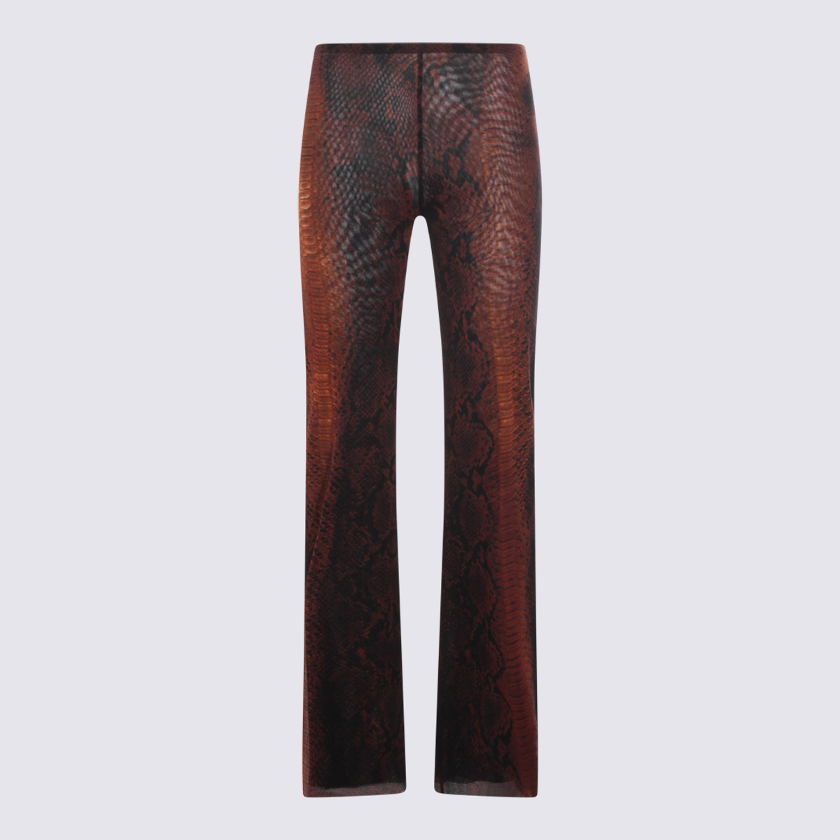 JEAN PAUL GAULTIER Trousers Brown/black - Women | Italist.com US