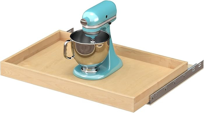 Pull Out Drawers for Kitchen Cabinets 32" W x 21" D Birch Wood | Amazon (US)