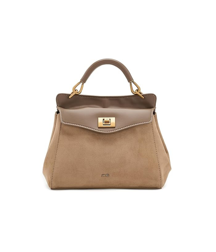 Lucia Classic Faux Suede Top Handle Bag | Zappos.com